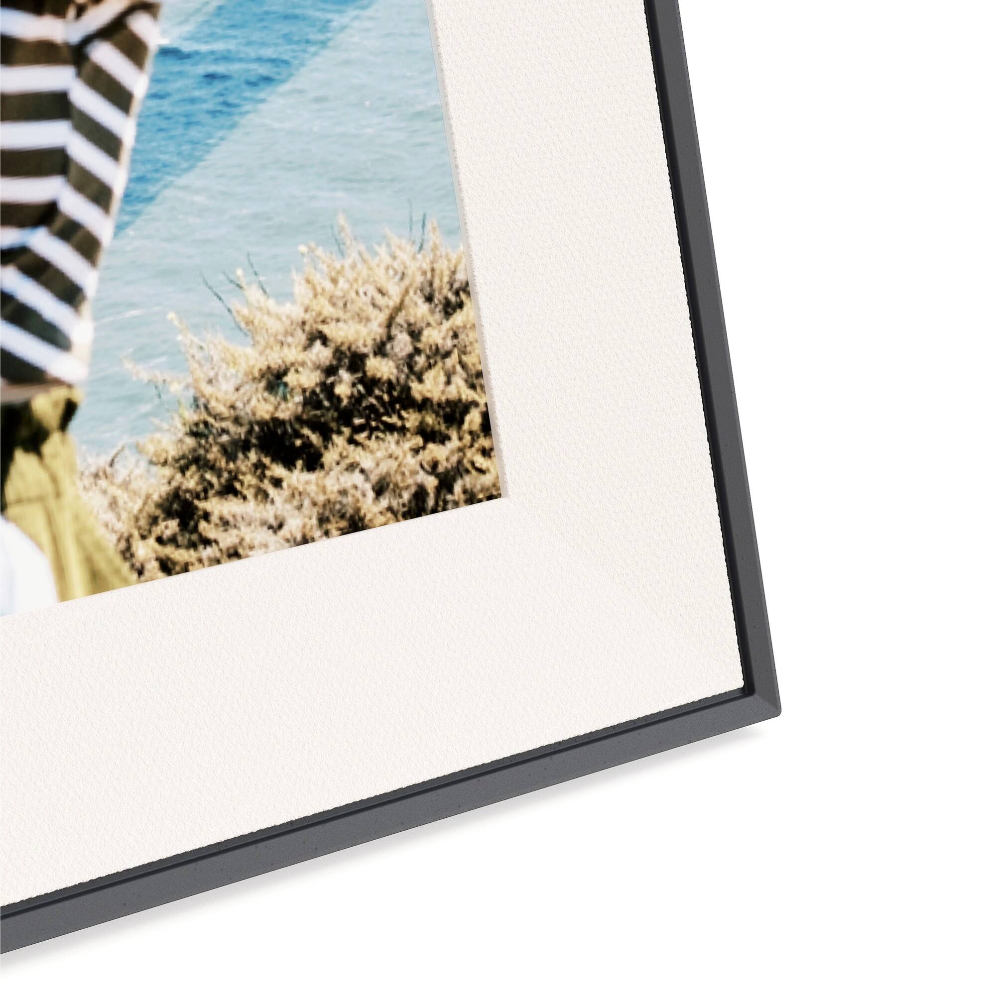Aura 12" HD WiFi Aspen Carbon with Paper Mat Digital Photo Frame